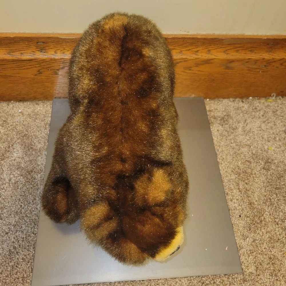SKM Brown Bear‎ Plush Stuffed Animal Realistic Standing Bear 12